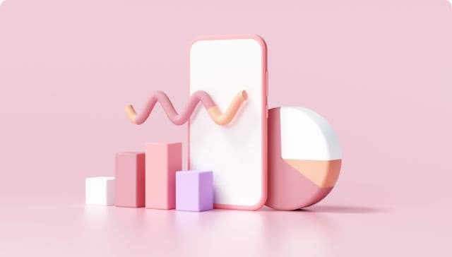 3d seo optimization stock trading data analysis seo marketing concept